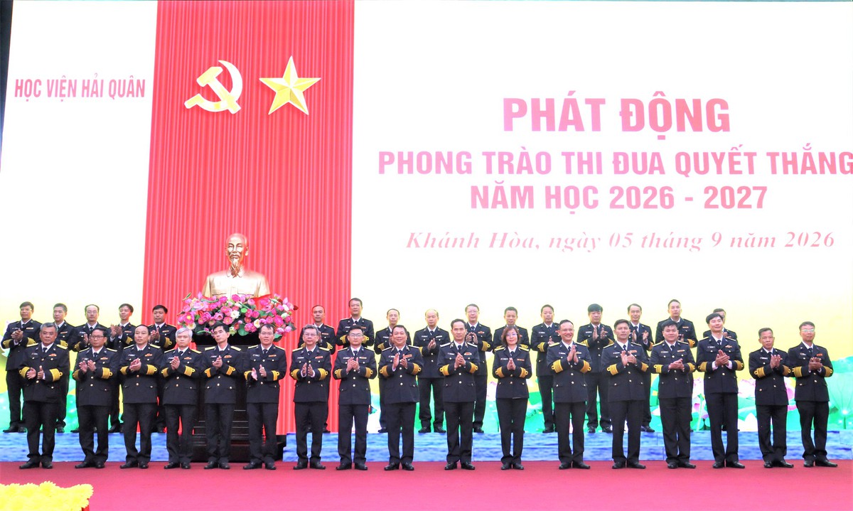 Học viện Hải quân phát động phong trào thi đua quyết thắng trong năm học mới- Ảnh 3.