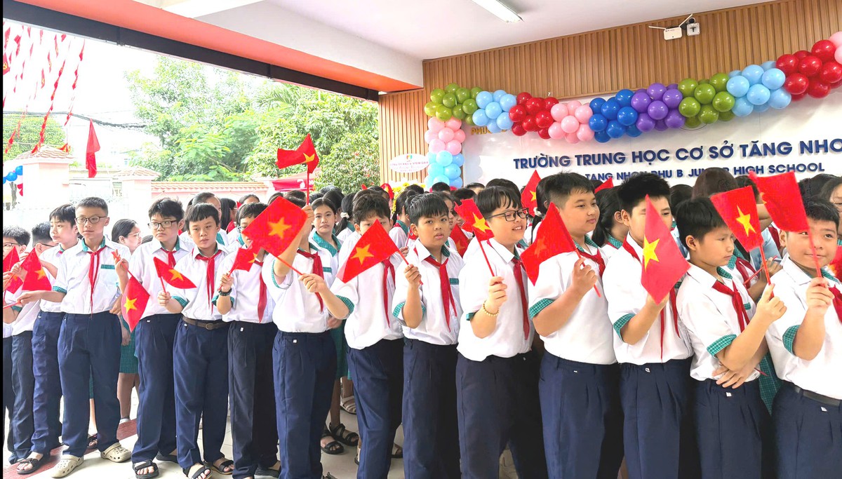 Hơn 2, 62 triệu học sinh tại TPHCM nô nức khai giảng năm học mới - Ảnh 6.