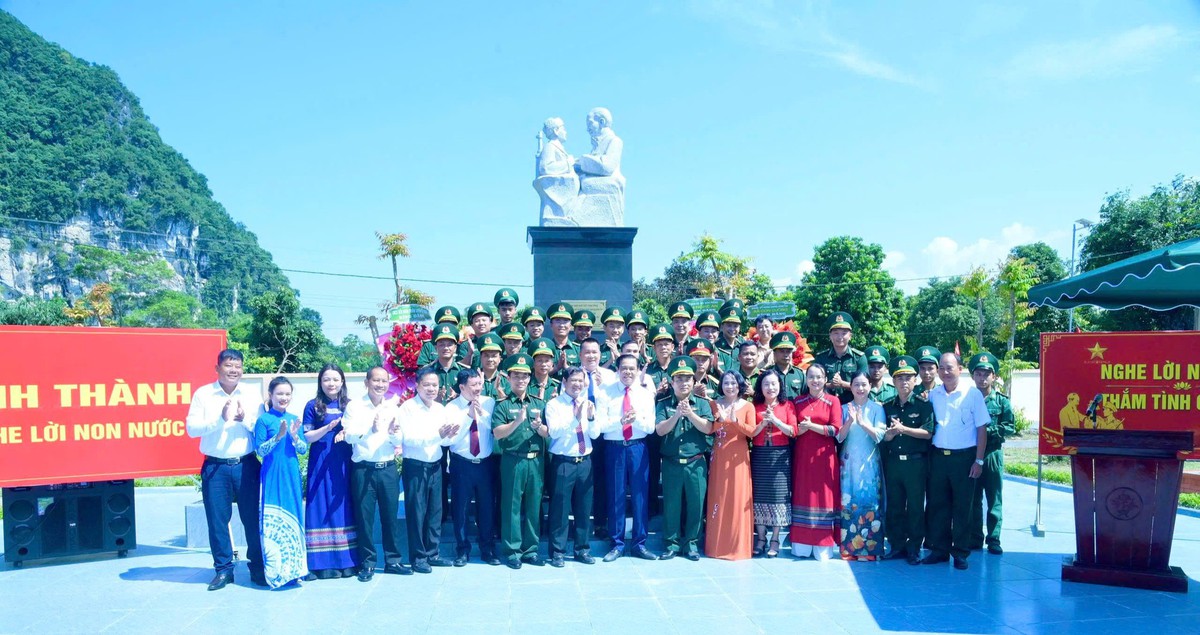 Nghệ An: Khánh thành Tượng đài “Nghe lời non nước”  - Ảnh 2.