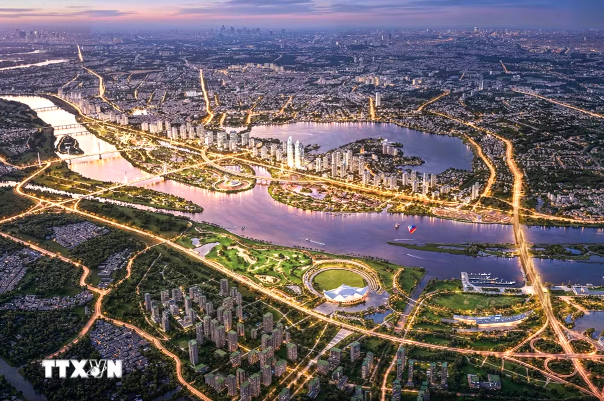 Hà Nội sẽ lấy ý kiến điều chỉnh tổng thể Quy hoạch phân khu đô thị sông Hồng- Ảnh 1.