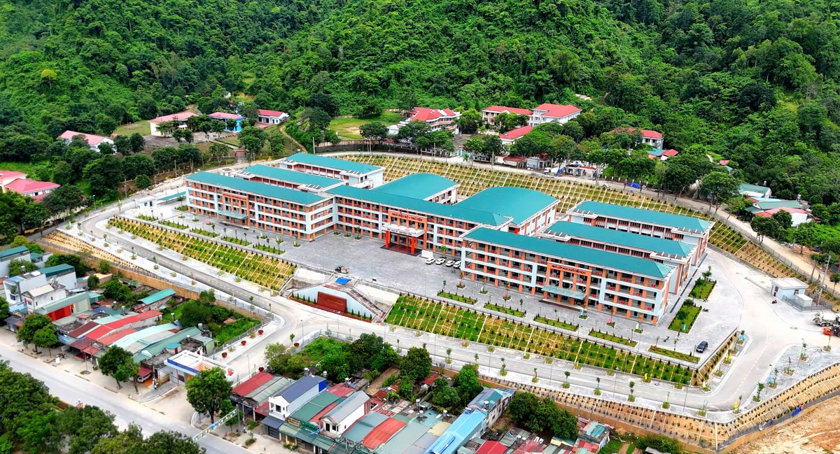 Khánh thành trường Phổ thông nội trú TH và THCS Petrovietnam - Phong Thổ (Lai Châu) - Ảnh 1.