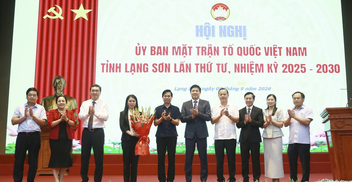 Ông Vũ Hoàng Anh làm Chủ tịch Ủy ban Mặt trận Tổ quốc Việt Nam tỉnh Lạng Sơn - Ảnh 5.