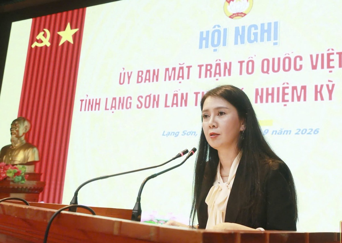 Ông Vũ Hoàng Anh làm Chủ tịch Ủy ban Mặt trận Tổ quốc Việt Nam tỉnh Lạng Sơn - Ảnh 4.