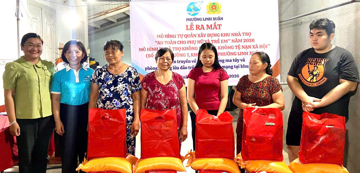 TPHCM: Nhân rộng mô hình nhà trọ "An toàn cho phụ nữ và trẻ em" tại vùng ven - Ảnh 2.