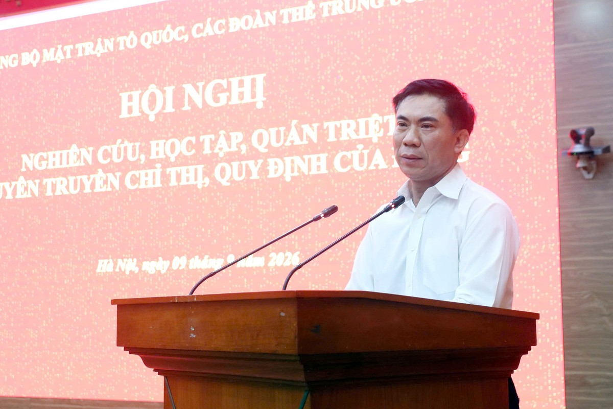 Đảng ủy Mặt trận Tổ quốc, các đoàn thể Trung ương quán triệt, đưa các quy định, chỉ thị mới của Đảng vào cuộc sống - Ảnh 3.