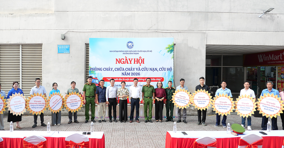 TPHCM: Sôi nổi Ngày hội PCCC năm 2026, khi "Mỗi người dân là một chiến sĩ" - Ảnh 2.