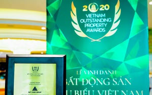 Tập đoàn Đất Xanh tiếp tục được vinh danh “Nhà phát triển bất động sản tiêu biểu”