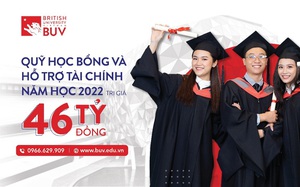 Quỹ học bổng BUV trị giá 46 tỷ đồng chính thức nhận hồ sơ ứng tuyển