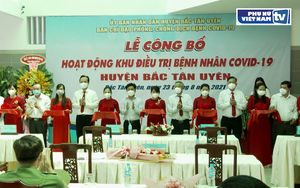 Bình Dương đưa khu điều trị Covid-19 huyện Bắc Tân Uyên vào hoạt động