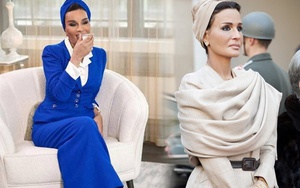 Cựu Hoàng hậu Qatar: Biểu tượng thời trang không bao giờ mặc xấu