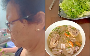Thu Minh khoe clip "người phụ nữ quyền lực nhất nhà" nấu ăn cho con
