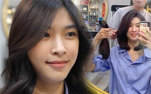 Đỗ Linh Chi &quot;liều lĩnh&quot; cắt tóc ngay trước thềm chung kết Miss World Việt Nam 2022