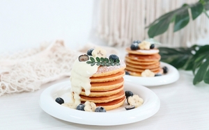 Cuối tuần làm bánh pancake ăn sáng, đảm bảo cả nhà ai cũng thích mê!