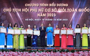 Danh sách 293 Chủ tịch Hội Phụ nữ cơ sở giỏi được trao bằng khen của Trung ương Hội LHPN Việt Nam
