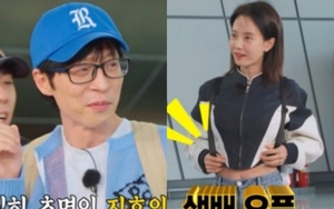 “MC quốc dân” Yoo Jae Suk bối rối khi thấy Song Ji Hyo diện áo hở eo