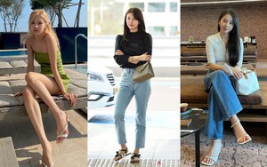 5 kiểu sandal chuẩn mốt sao Hàn hè nào cũng diện