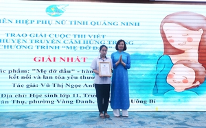 Hội LHPN tỉnh Quảng Ninh Lan tỏa ý nghĩa nhân văn của chương trình &quot;Mẹ đỡ đầu&quot;