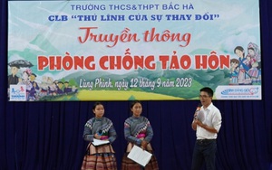 TƯ Hội tập huấn hướng dẫn tổ chức sinh hoạt cho các CLB “Thủ lĩnh của sự thay đổi” tại Lào Cai