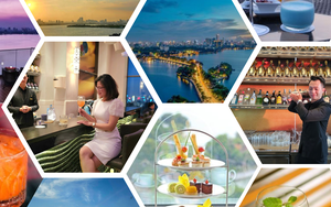 Trải nghiệm: Góc chill trà chiều ngắm Hà Nội từ tầng 20 khách sạn bên Hồ Tây 