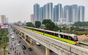 Chính thức vận hành thương mại đoạn trên cao đường sắt đô thị Nhổn - ga Hà Nội