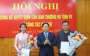 Bổ nhiệm nữ Trưởng phòng làm Phó Chánh Văn phòng Tỉnh ủy Lạng Sơn