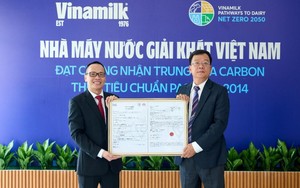 Sau 1 năm công bố kế hoạch Net Zero 2050, Vinamilk có 3 đơn vị đạt chứng nhận quốc tế về trung hòa carbon