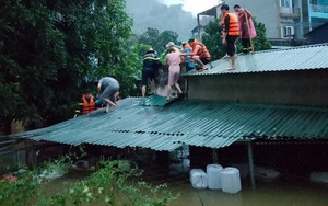 Hà Giang: Mưa lũ gây ngập úng, sạt lở gây tắc đường trên nhiều khu vực trên cao nguyên đá