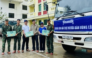 48 tấn sữa và nước uống của Vinamilk đến 