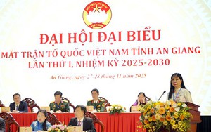 Bà Trần Thị Thanh Hương tái đắc cử Chủ tịch Ủy ban MTTQ Việt Nam tỉnh An Giang