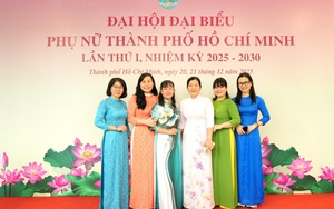 Đại hội đại biểu phụ nữ TPHCM lần thứ I, nhiệm kỳ 2025-2030, hoàn thành phiên làm việc thứ nhất