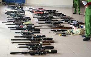 Nghệ An: Triệt phá đường dây chế tạo, mua bán vũ khí quân dụng 