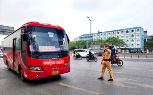 Hà Nội: Xử phạt loạt xe khách quanh khu vực bến xe Mỹ Đình