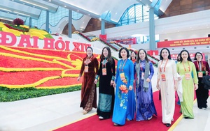 Hình ảnh các đại biểu tại ngày làm việc thứ 3 của Đại hội Đảng toàn quốc lần thứ XIV