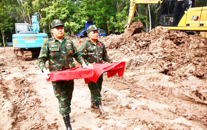 Sau lễ an táng, đã quy tập thêm 58 hài cốt liệt sĩ tại Công viên Lê Thị Riêng- Ảnh 1.