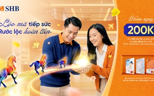 Khởi đầu năm mới, rinh ngay lộc lớn từ SHB với tổng giá trị quà tặng hơn 4,5 tỷ đồng 