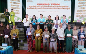 Chủ tịch Hội LHPN Việt Nam Lê Thị Thủy trồng cây tại công trình "Vườn cây Đại đoàn kết"- Ảnh 12.
