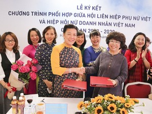 Hội LHPN Việt Nam và Hiệp hội nữ doanh nhân hỗ trợ phụ nữ khởi nghiệp 