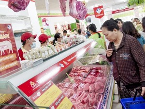 455 điểm bán thịt heo Vissan đạt tiêu chuẩn VietGAP