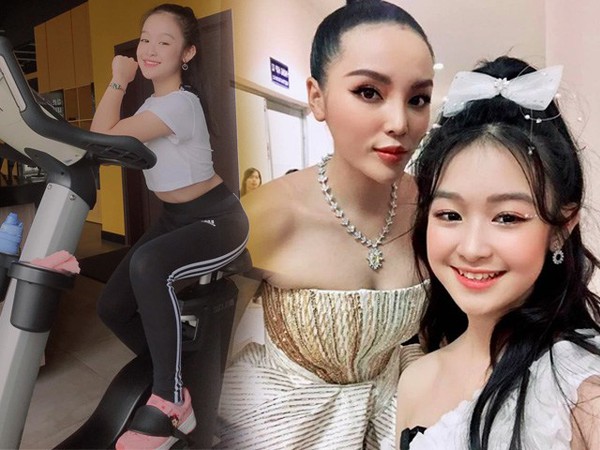 Bé gái Cần Thơ chuyên đọ sắc Hoa hậu giờ chăm tập gym để tút dáng