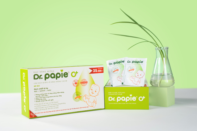 Dr.Papie ra mắt gạc răng miệng 0+ hộp 60 gói: Giải pháp tiết kiệm cho mẹ, giữ trọn an toàn cho bé
- Ảnh 1. Dr.Papie ra mắt gạc răng miệng 0+ hộp 60 gói: Giải pháp tiết kiệm cho mẹ, giữ trọn an toàn cho bé
- Ảnh 1.