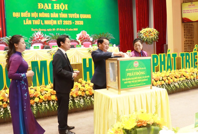 Bà Chu Thị Ngọc Diệp giữ chức Chủ tịch Hội Nông dân tỉnh Tuyên Quang- Ảnh 3. Bà Chu Thị Ngọc Diệp giữ chức Chủ tịch Hội Nông dân tỉnh Tuyên Quang- Ảnh 3.