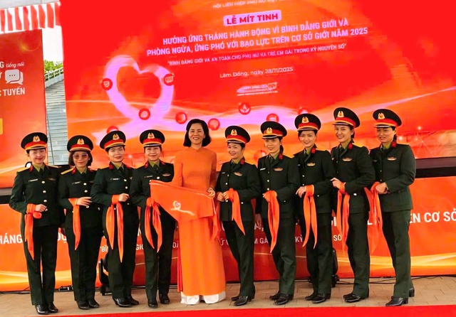 Hội LHPN Việt Nam mít tinh hưởng ứng Tháng Hành động vì bình đẳng giới năm 2025- Ảnh 6.