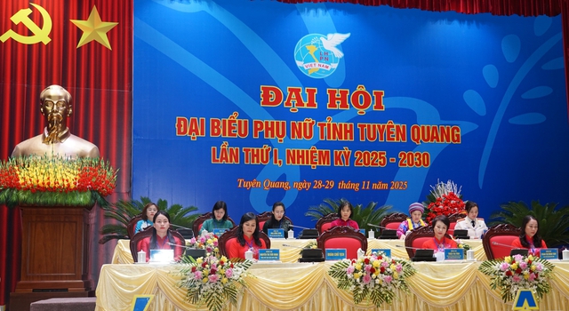 Đại hội đại biểu Phụ nữ tỉnh Tuyên Quang lần thứ I, nhiệm kỳ 2025 - 2030 hoàn thành phiên trù bị- Ảnh 1.