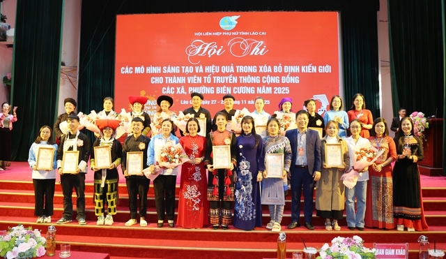 Lào Cai tổ chức Hội thi Các mô hình sáng tạo và hiệu quả trong xóa bỏ định kiến giới năm 2025- Ảnh 5.