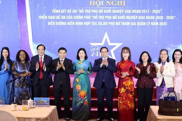 Thủ tướng: Nếu chúng ta ủng hộ nam giới khởi nghiệp một phần thì phải ủng hộ phụ nữ khởi nghiệp gấp 2-3 lần- Ảnh 3.