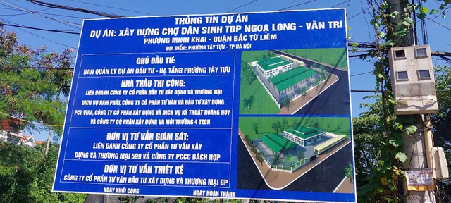 Tây Tựu, Hà Nội: Chợ xây xong bỏ hoang vẫn tiếp tục xây chợ mới- Ảnh 6. Tây Tựu, Hà Nội: Chợ xây xong bỏ hoang vẫn tiếp tục xây chợ mới- Ảnh 6.