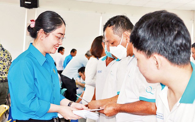 Phát động phong trào thi đua trong các cấp công đoàn chào mừng Đại hội Đảng lần thứ XIV- Ảnh 1. Phát động phong trào thi đua trong các cấp công đoàn chào mừng Đại hội Đảng lần thứ XIV- Ảnh 1.