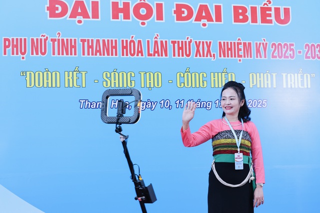 Những hình ảnh đẹp tại Đại hội đại biểu Phụ nữ tỉnh Thanh Hóa lần thứ XIX, nhiệm kỳ 2025-2030- Ảnh 6. Những hình ảnh đẹp tại Đại hội đại biểu Phụ nữ tỉnh Thanh Hóa lần thứ XIX, nhiệm kỳ 2025-2030- Ảnh 6.