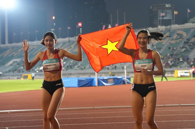 SEA Games 33: Các nữ vận động viên liên tục đem vinh quang về cho thể thao Việt Nam- Ảnh 3. SEA Games 33: Các nữ vận động viên liên tục đem vinh quang về cho thể thao Việt Nam- Ảnh 3.