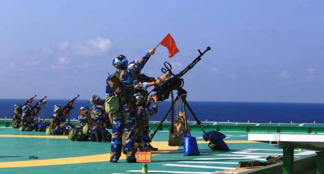 Nhà giàn DK1 - nơi hun đúc ý chí kiên cường, bất khuất của những người lính đầu sóng- Ảnh 5. Nhà giàn DK1 - nơi hun đúc ý chí kiên cường, bất khuất của những người lính đầu sóng- Ảnh 5.